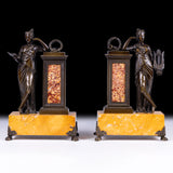 PAIR OF GRAND TOUR BRONZE CLASSICAL FIGURES - REF No. 1072