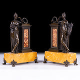 PAIR OF GRAND TOUR BRONZE CLASSICAL FIGURES - REF No. 1072
