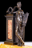 PAIR OF GRAND TOUR BRONZE CLASSICAL FIGURES - REF No. 1072