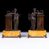 PAIR OF GRAND TOUR BRONZE CLASSICAL FIGURES - REF No. 1072