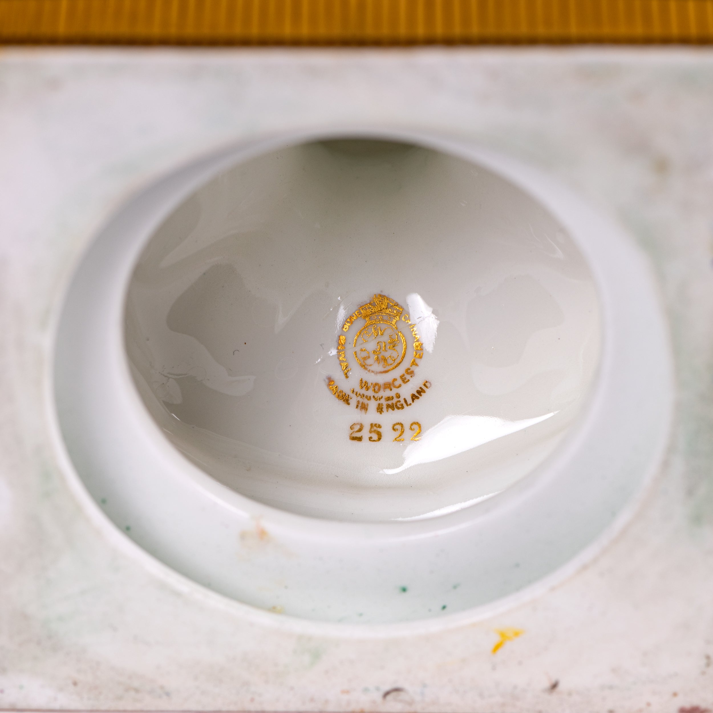 ROYAL WORCESTER VAESES PAINTED BY H. DAVIS - REF No. 1073