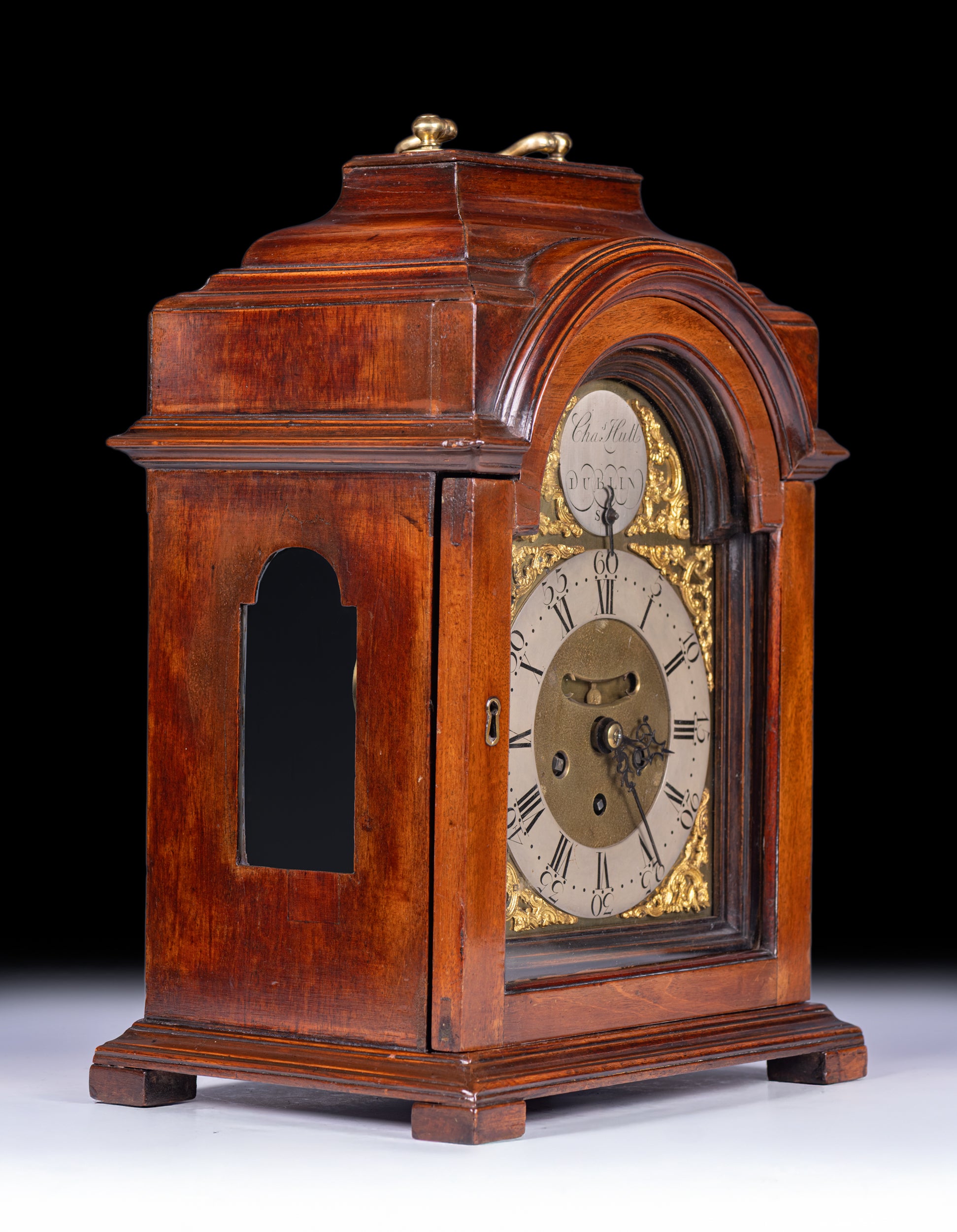 IRISH GEORGE III BRACKET CLOCK - REF No. 150