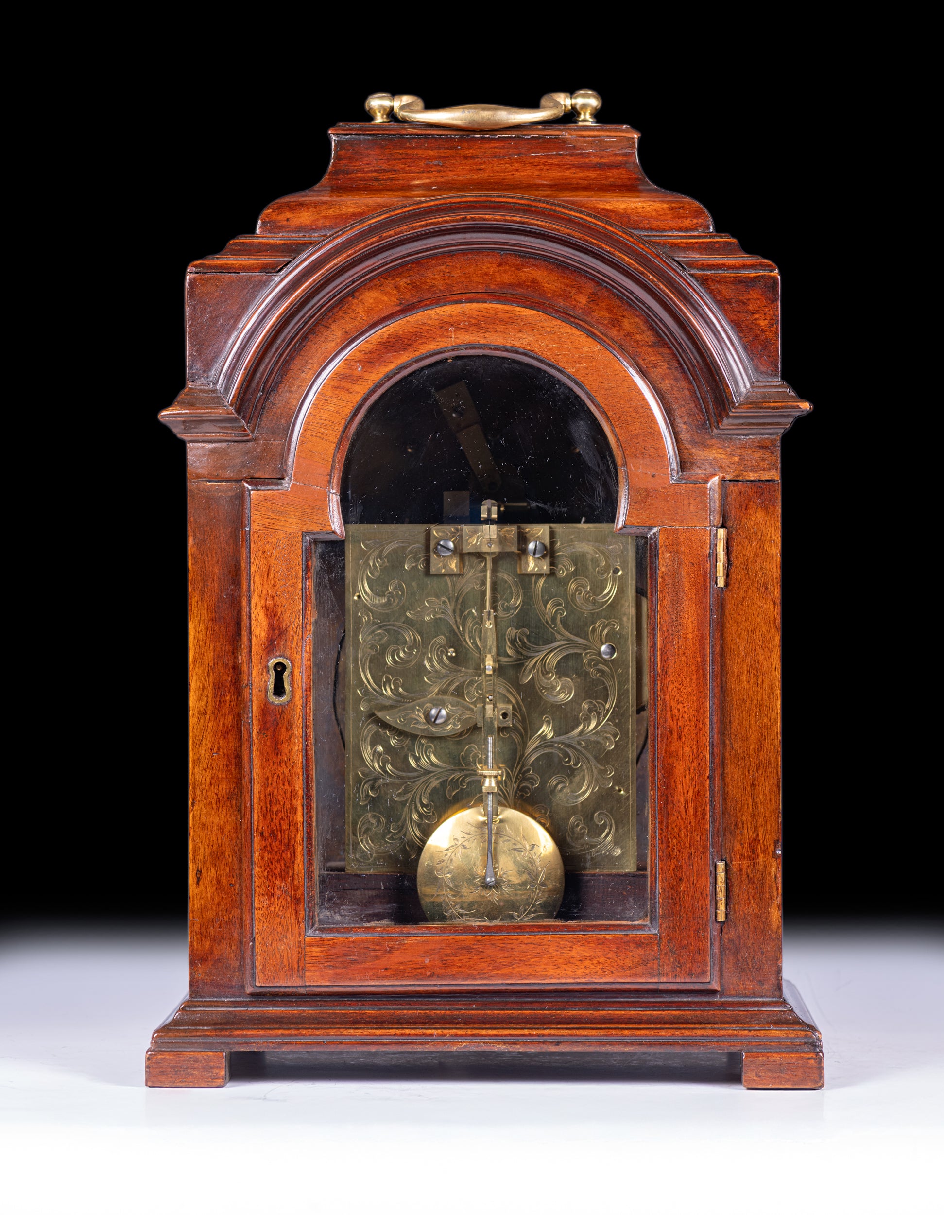 IRISH GEORGE III BRACKET CLOCK - REF No. 150