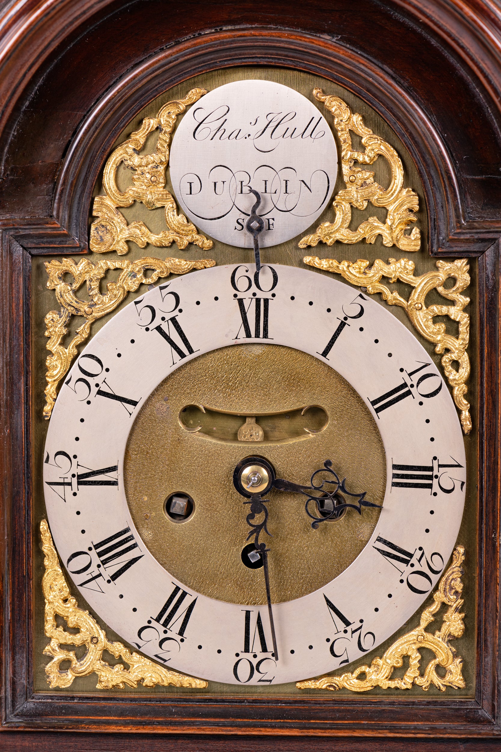 IRISH GEORGE III BRACKET CLOCK - REF No. 150