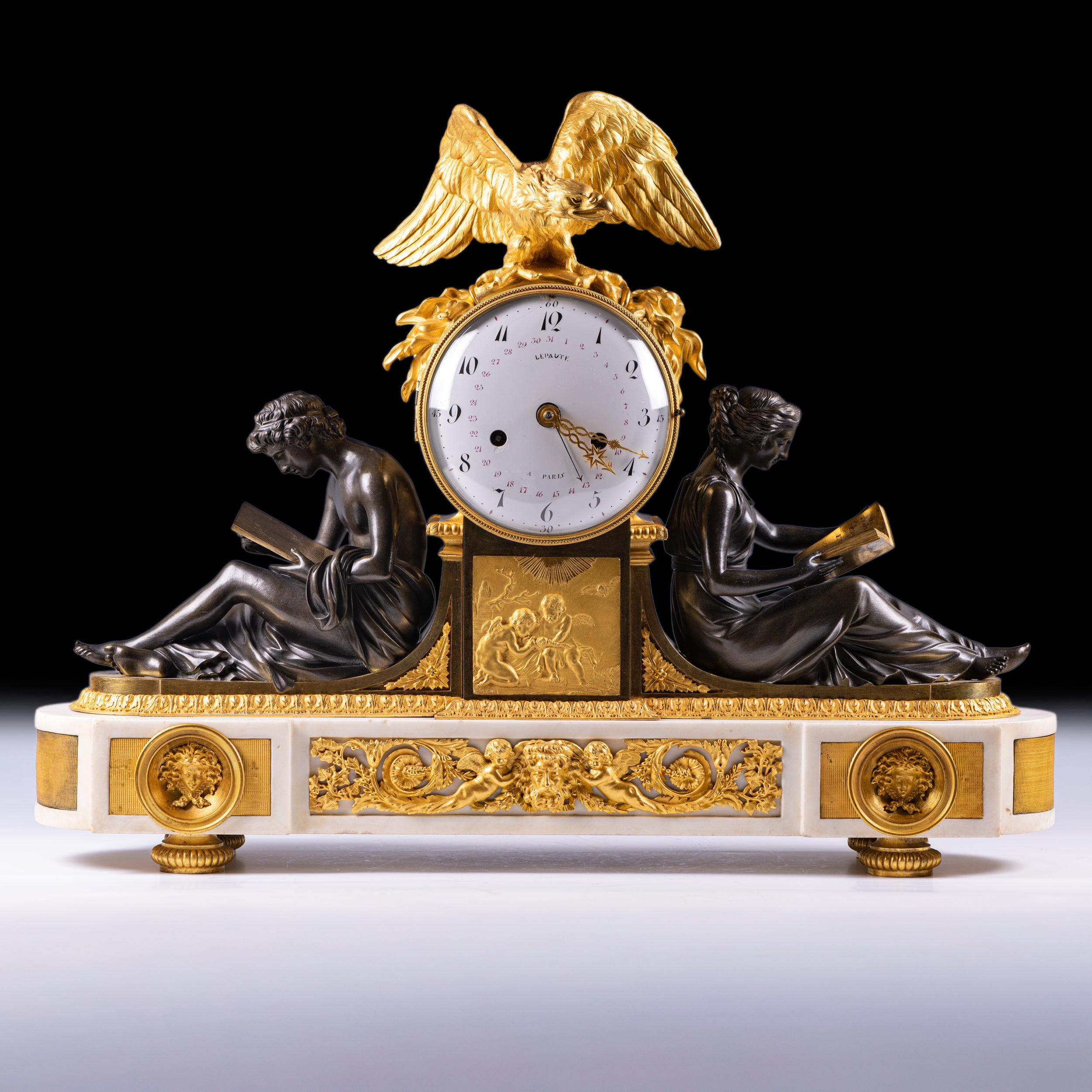 18TH CENTURY CLOCK BY LEPAUTE OF PARIS - REF No. 149