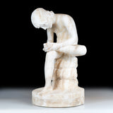 19TH CENTURY FIGURE OF THE SPINARIO - REF No. 1077