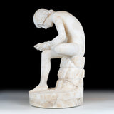 19TH CENTURY FIGURE OF THE SPINARIO - REF No. 1077