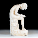 19TH CENTURY FIGURE OF THE SPINARIO - REF No. 1077