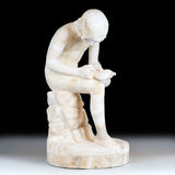 19TH CENTURY FIGURE OF THE SPINARIO - REF No. 1077