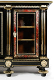 AN IMPORTANT PAIR 19TH CENTURY BOULLE CABINET - REF No. 4023