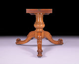 HOLLAND & SONS SATINWOOD CENTRE TABLE - REF No. 7066