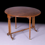 A VERY FINE 19TH CENTURY SUTHERLAND TABLE BY TAYLOR OF EDINBURGH - REF No. 9052