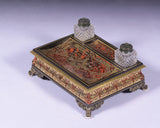 AN EXCEPTIONAL 19TH CENTURY FRENCH INKWELL - REF No. 181