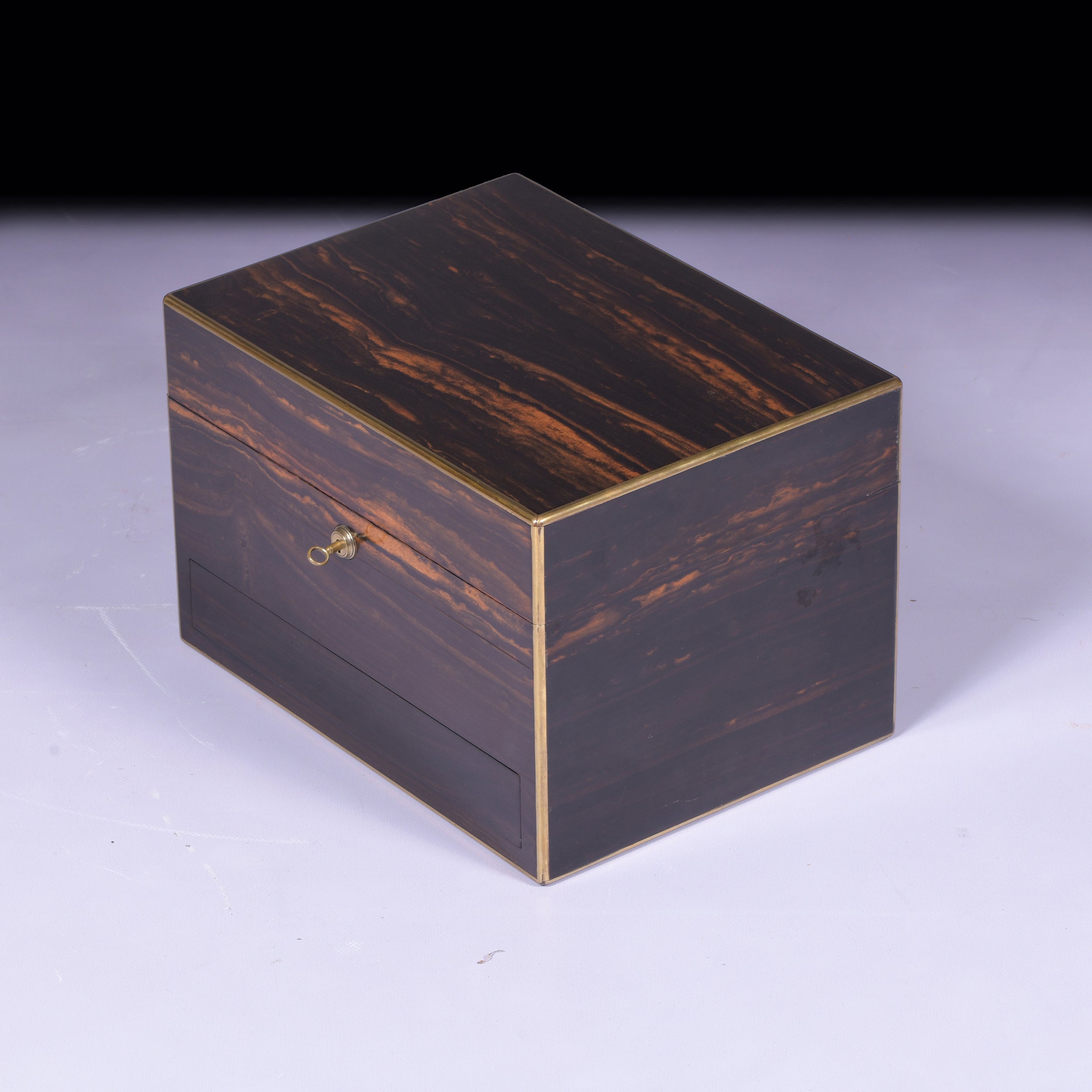 A STUNNING 19TH CENTURY LADY`S VANITY BOX - REF No. 168