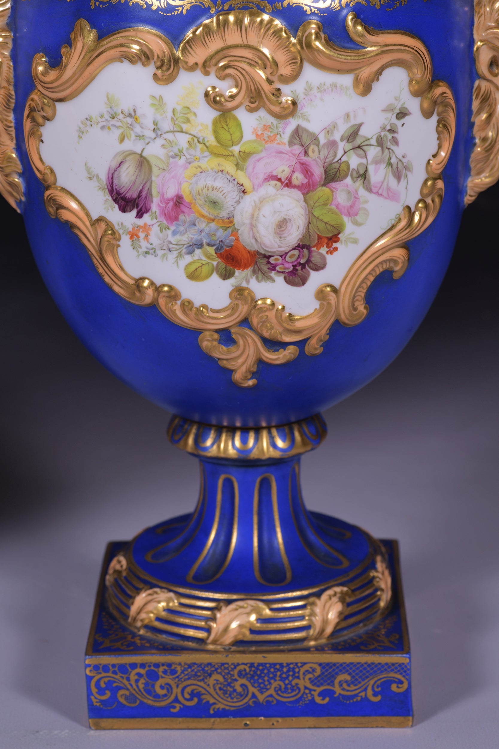 PAIR OF 19TH CENTURY COALPORT VASES - REF No. 169