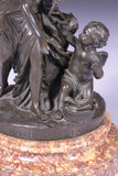 A GOOD 19TH CENTURY BRONZE OF A CLASSICAL MAIDEN BY PIGAL - REF No. 1057