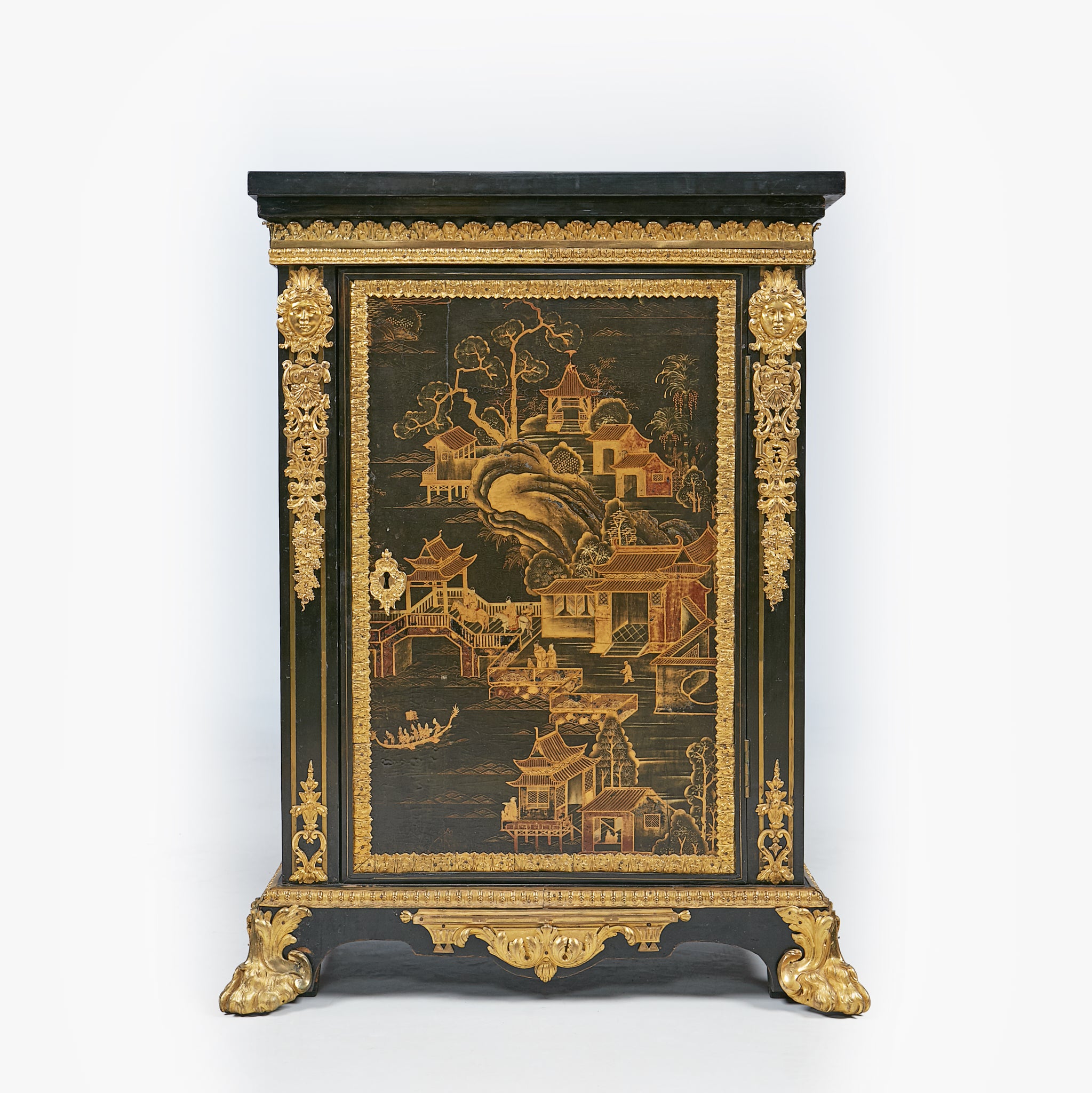 ORMOLU MOUNTED CHINOSERIE SIDE CABINET - REF No. 4039