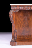 AN EXCEPTIONAL PAIR OF REGENCY MAHOGANY CONSOLE TABLES ATTRIBUTED TO MACK, WILLIAMS & GIBTON - REF No. 5003
